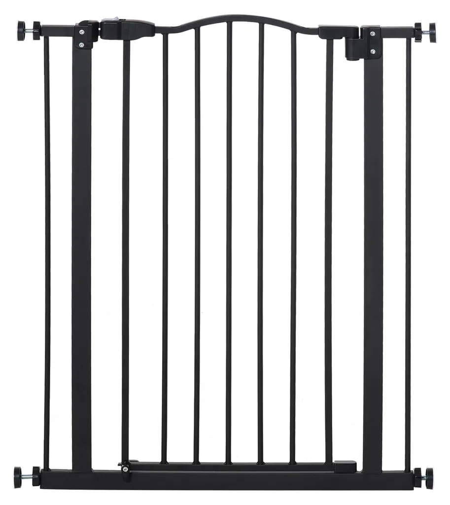 Barrière de sécurité pour escalier et porte spécial chien 74-80 cm