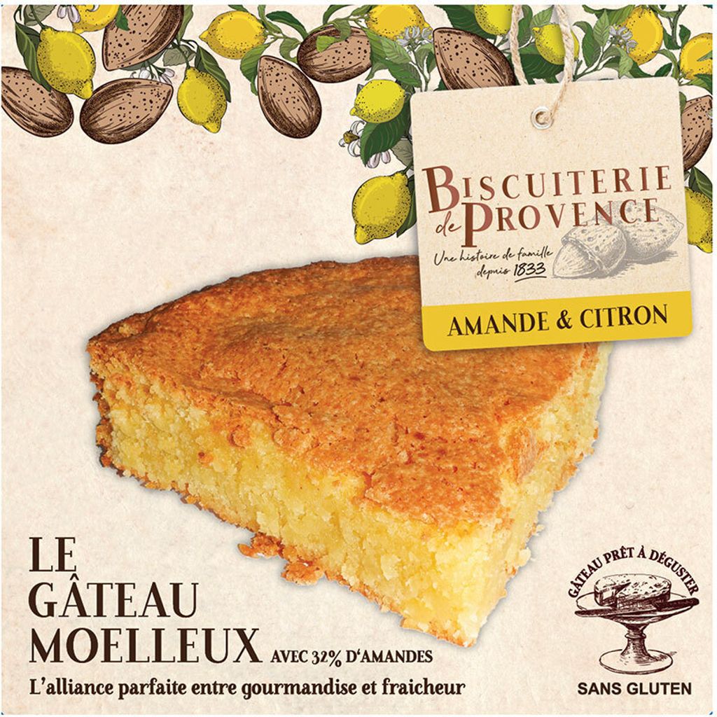 Biscuiterie de Provence Le Gâteau Moelleux - Mandelkuchen mit Zitrone glutenfrei