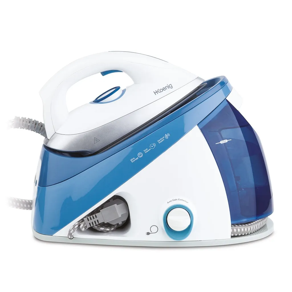 Centrale vapeur 2400W semelle céramique H.Koenig V24 pour textile délicat
