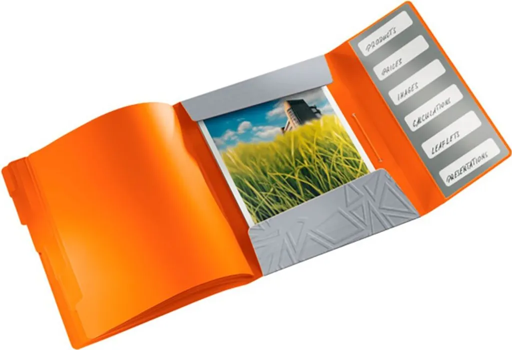 Rangement Documents A4 Leitz Urban Chic 6 Compartiments Gris Pro