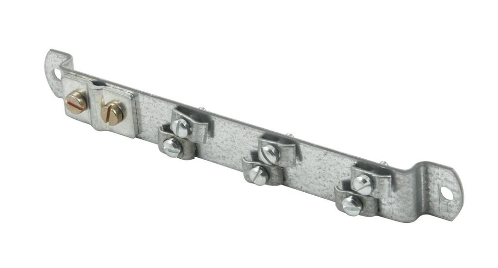 KATHREIN Erdungsschiene 3x2 Anschl. f. Koaxialkabel D max: 8mm ZES 11