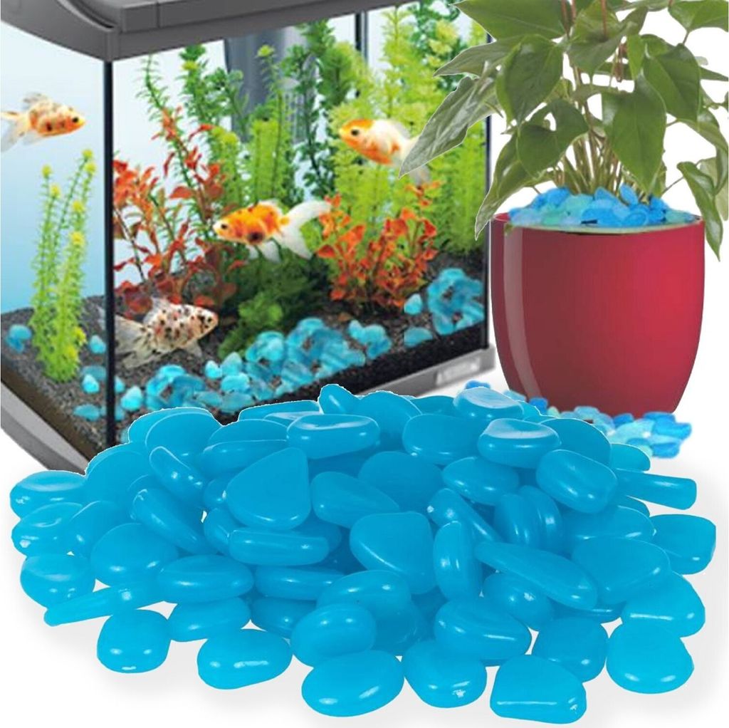 Fluorescenčné fluorescenčné kamene 100 dosiek Blau Obrázok produktu 