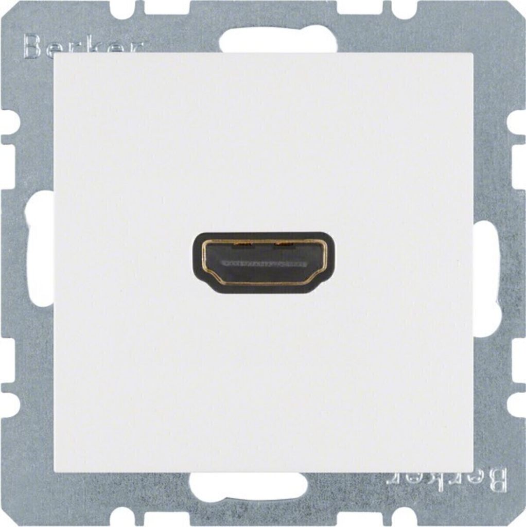 Berker HIGH DEFINITION STECKDOSE HDMI (3315428989 S.1/B.X)
