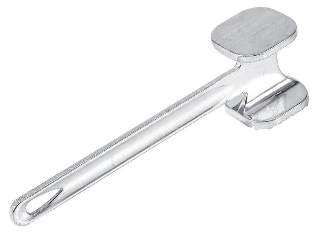 Fleischklopfer - Doppelseitiger Hammer, Aluminium-Metall-Fleischklopfer, Fleischklopfer, Steak, Rindfleisch, Hühnerhammer für die Küche