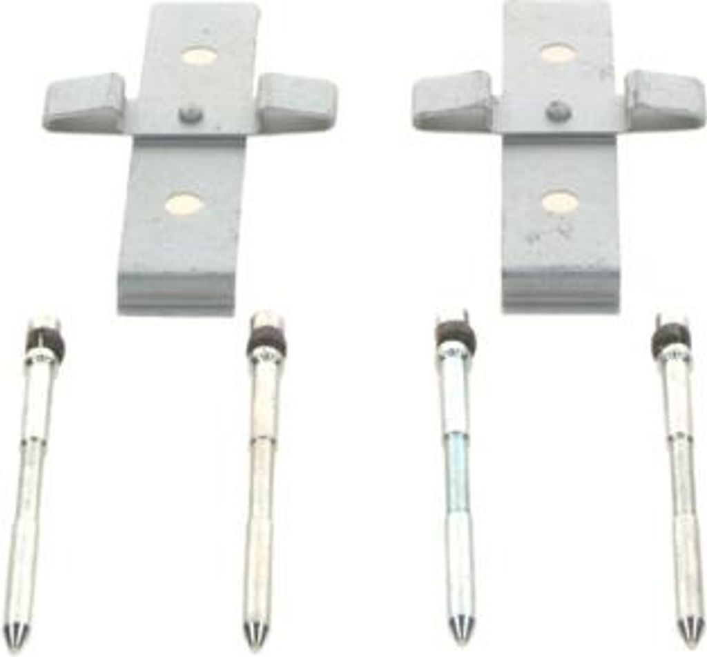 6x BOSCH 1 987 474 440 Zubehörsatz Scheibenbremsbelag Vorne für RENAULT Megane IV Schrägheck (B9A/M/N) MEGANE III Coupe (DZ0/1) für ALFA ROMEO