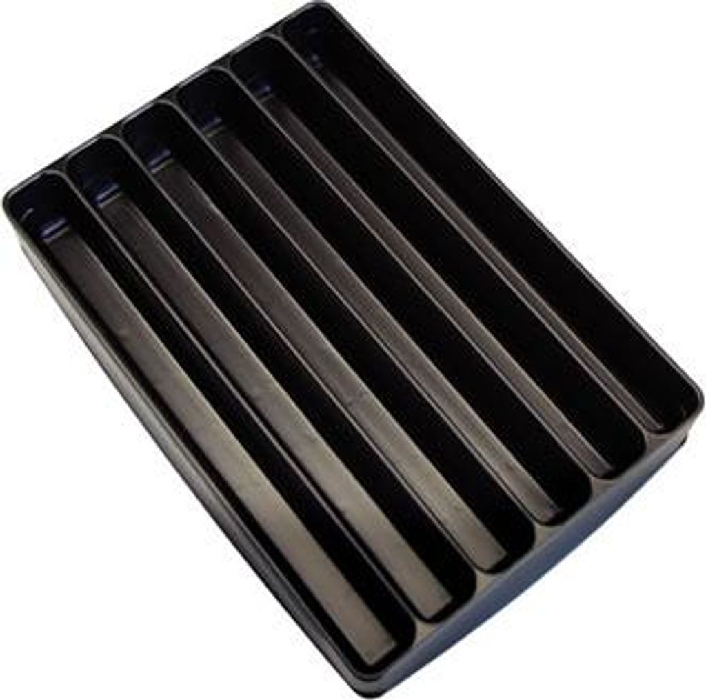 Einleger / Einteiler schwarz 6-fach Produktbild 
