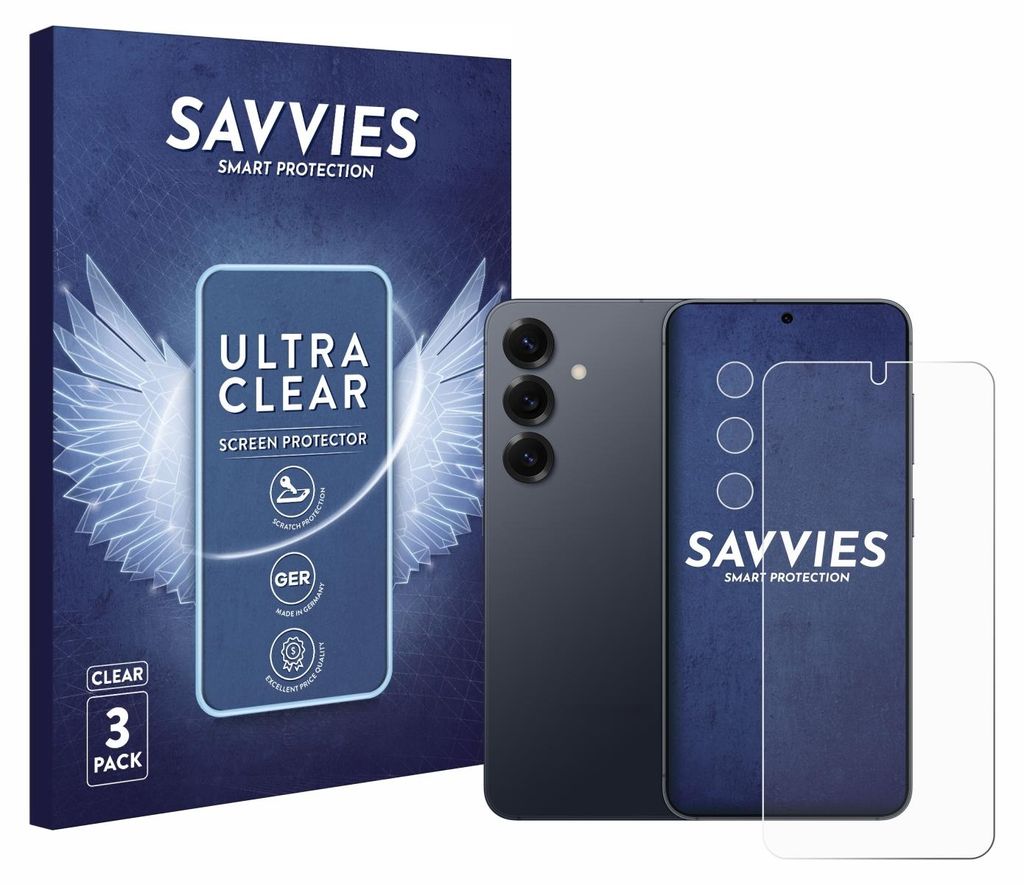 6x Für Samsung Galaxy S25 (Display+Kamera) Schutzfolie Produktbild 