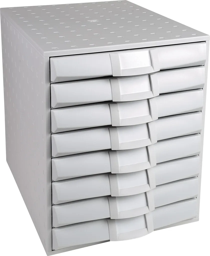 Exacompta The System 8 Office Module de classement 8 tiroirs 226040D