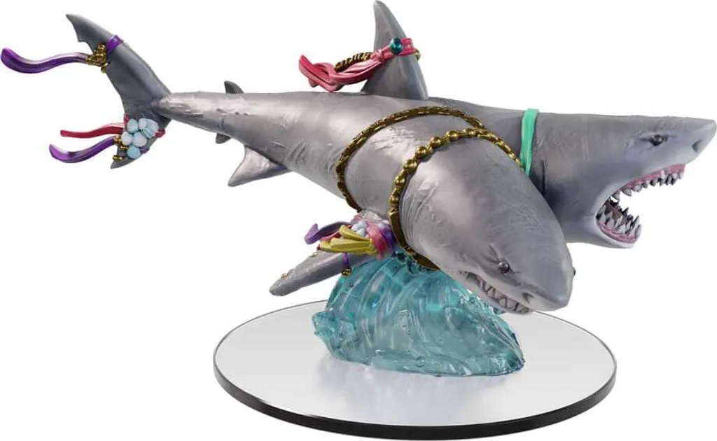 Figurine Maw de Sekolah D&D miniature fantastique pré-peinte de 12cm