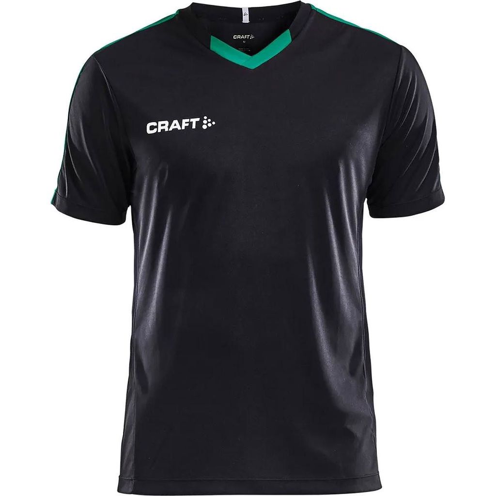 Craft Progress Contrast Trikot Kurzarm Herren - Schwarz / Grün