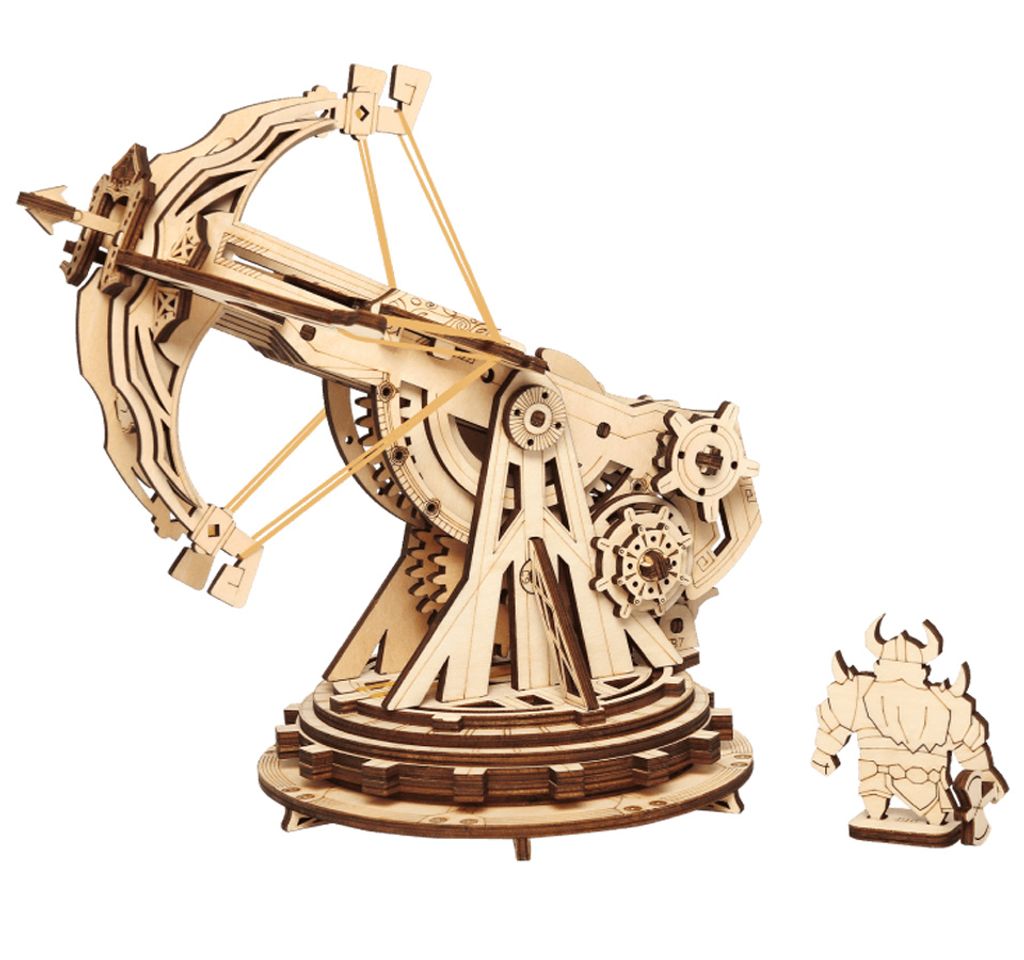 Epic War 3D Puzzle, Schwere Belagerungsballista, ROKR, Holz, 142 Teile, KW401