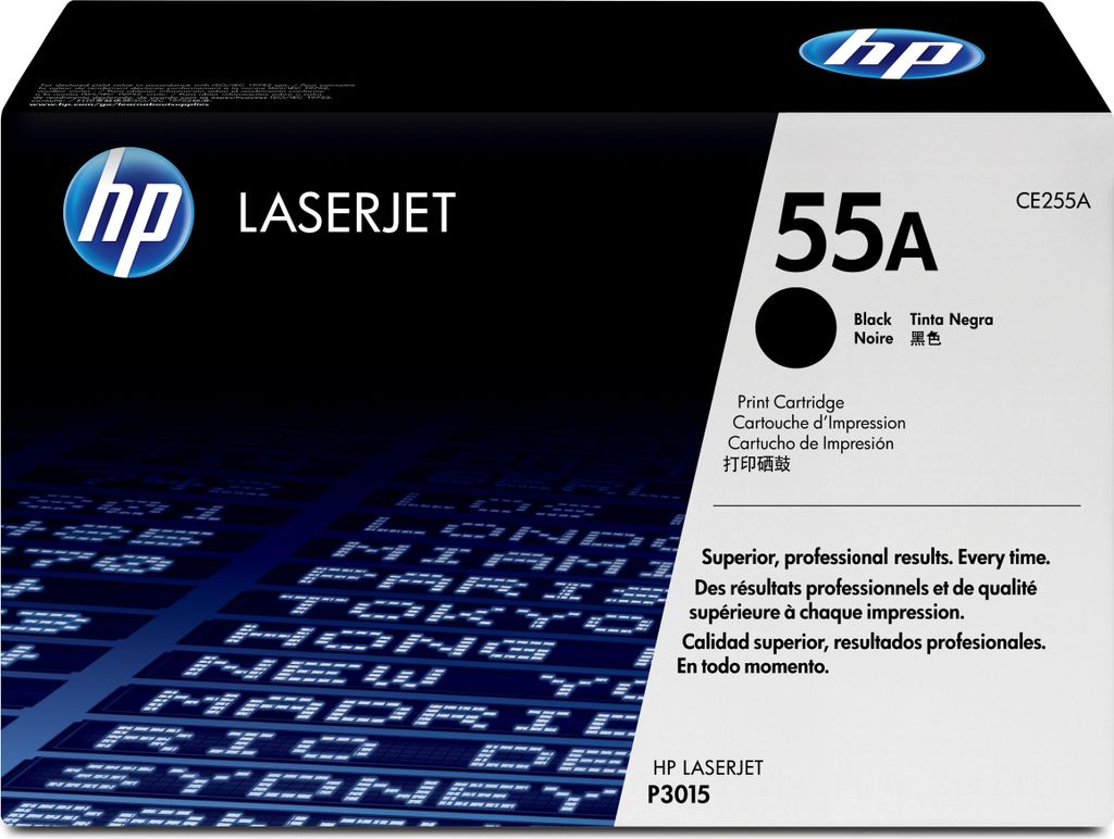 HP 55A Toner schwarz (CE255A) Produktbild 