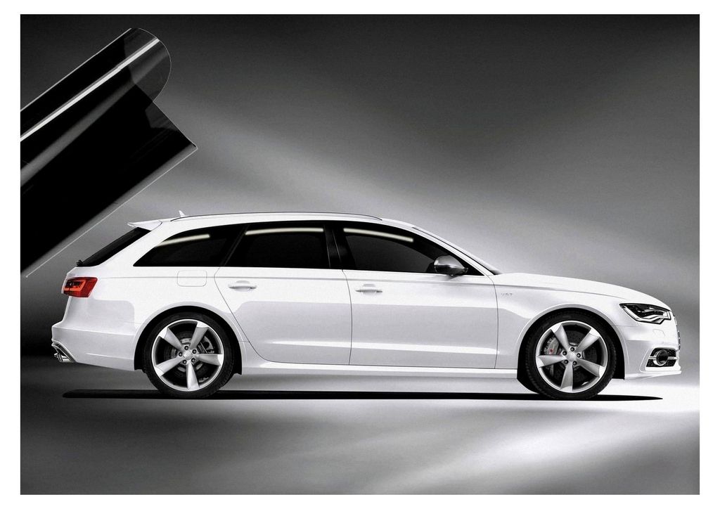 Fensterfolie für Volkswagen Golf III 3-Türer 1991-1997, Black 85, 99% UV-Schutz, selbstklebend, 1 Stück