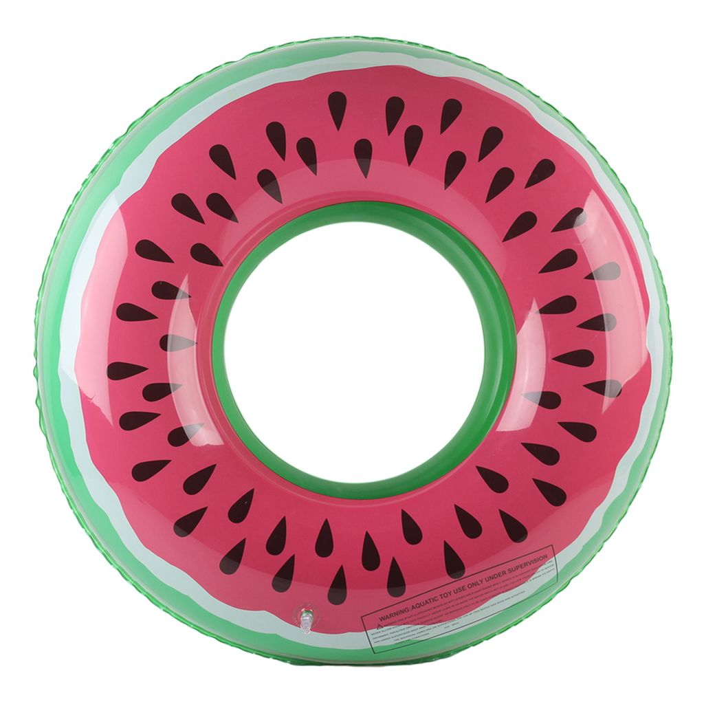 Aufblasbare Schwimmringe für Erwachsene, starker Auftrieb, niedlicher Wassermelonen-Schwimmring, umweltfreundlicher PVC-Schwimmkreis, Zubehör fü...