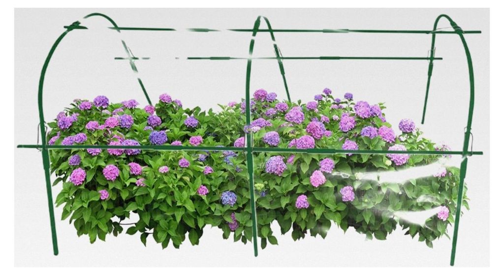 Gartenbogen für Hochbeete | Pflanzentunnel für den Garten | Flexibler Pflanzenbogen Wachstumstunnel für Obstgärten und Beete