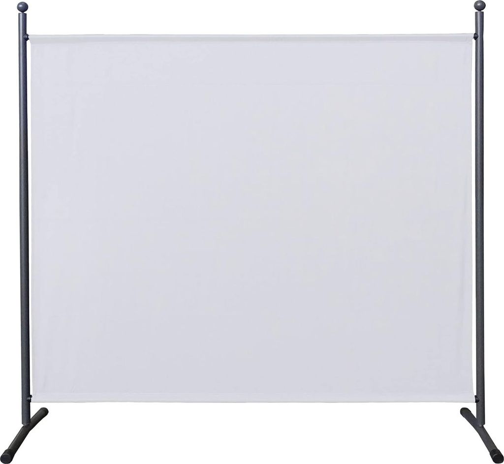 Paravento, 180 x 178 cm, tessuto, divisorio, grande, Immagine del prodotto 