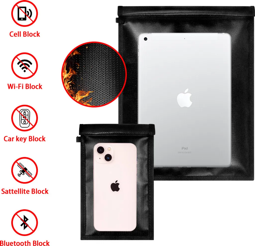 INF Custodia Schermante Faraday: Protezione RFID e Privacy Totale Online - 1