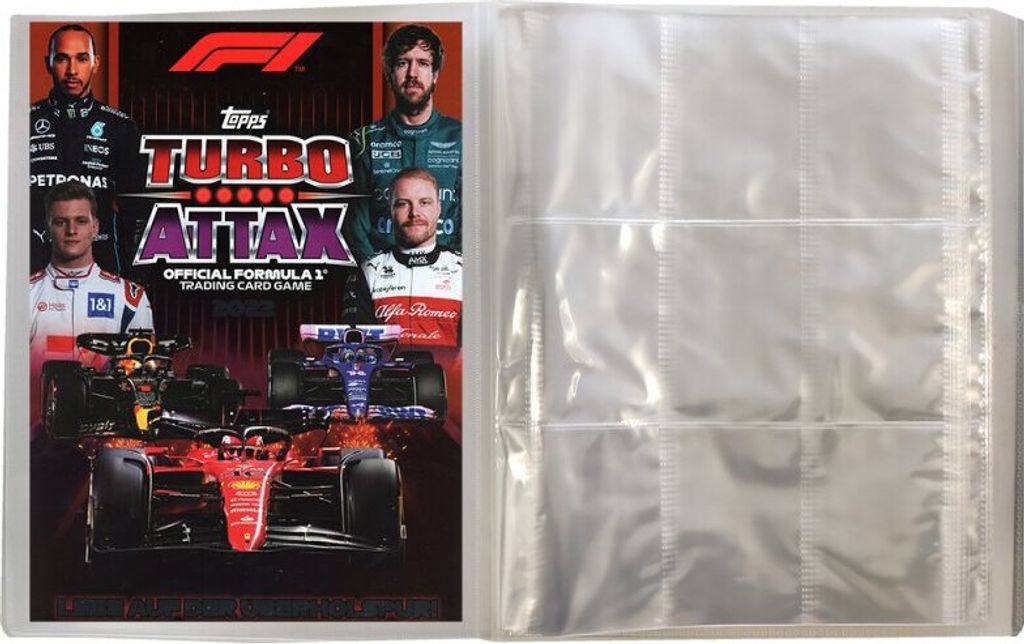 Topps - Turbo Attax Formel 1 2022 - 1 Leere Sammelmappe