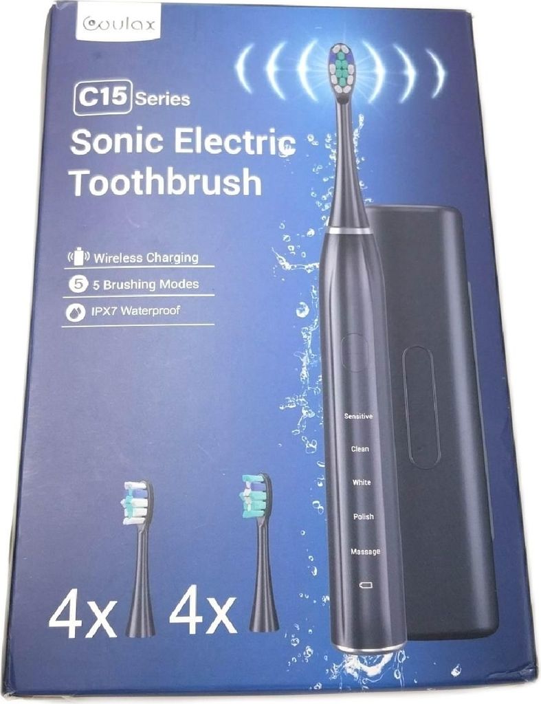 Coulax Sonic Schallzahnbürste Erwachsene Zahnbürsten Gift Produktbild 