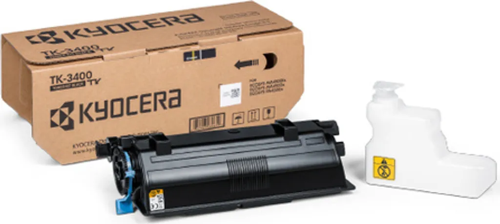 Cartouche de Toner Noir Kyocera TK3400 Ecosys Haute Capacité 12k