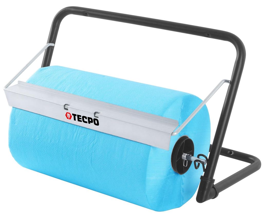 TECPO Putztuchrollen Abroller Wandhalter bis 40cm Produktbild 