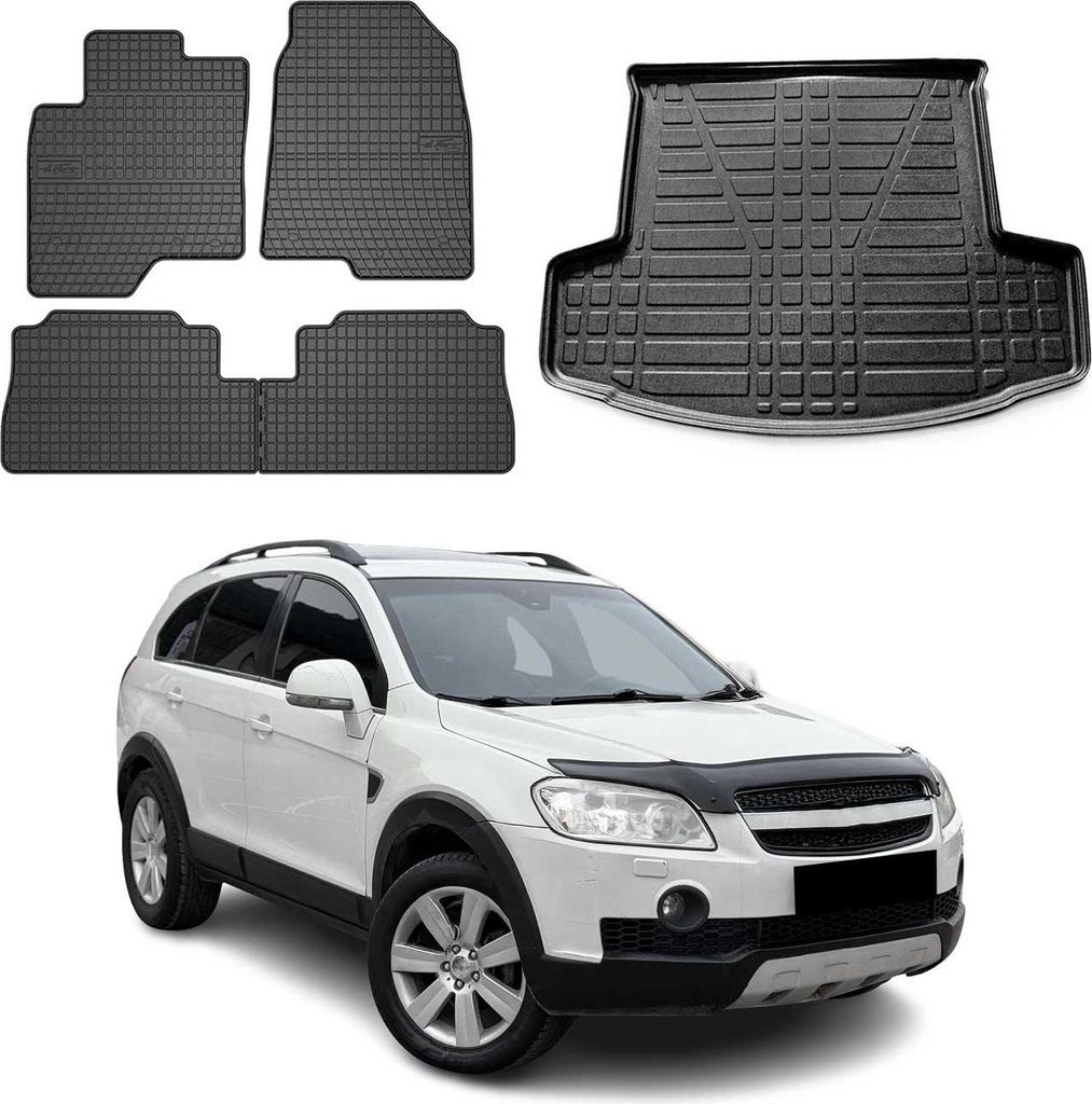 Tapis de sol & bac de coffre Set pour Chevrolet Captiva Image du produit 