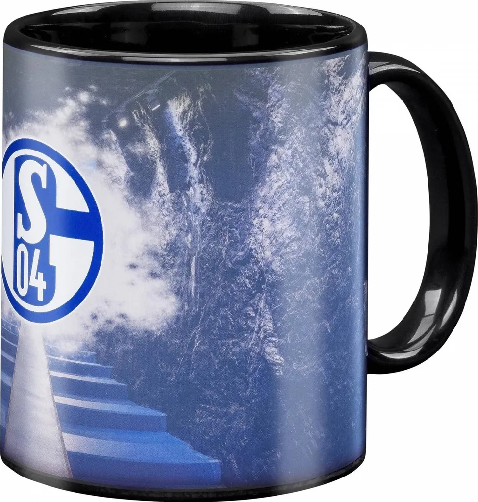 Tazza Schalke 04 Magic Mug - Gadget Colazione Originale Bundesliga