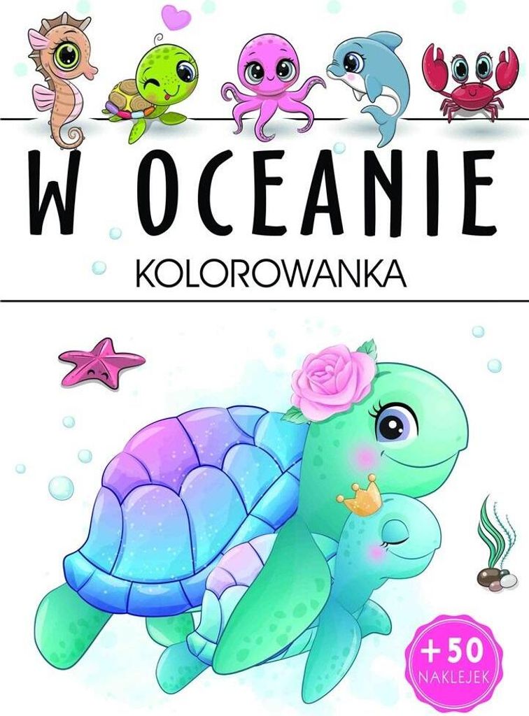 W Oceanie - Kolorowanka