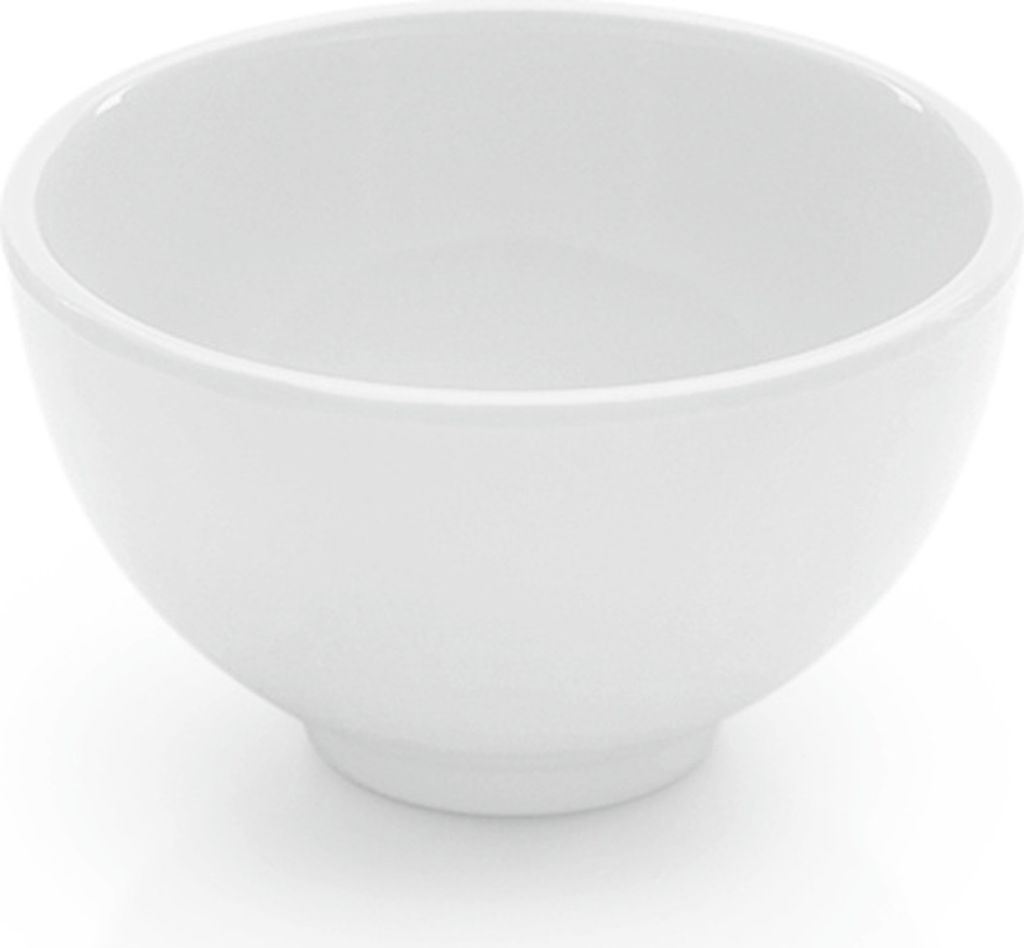 60x Dipschale rund Melamin 70 ml weiß bruchfest Ø 6,5 cm