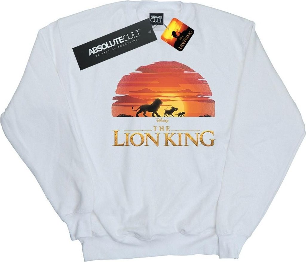 Disney - "The Lion King" Sweatshirt für Jungen BI21448 (104) (Weiß)