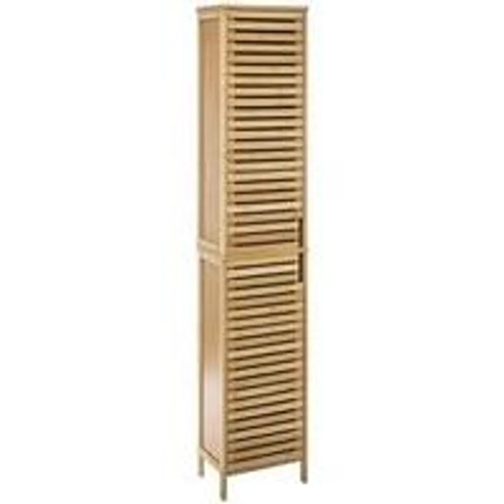 Étagère bambou résistante à l'humidité 6 étages pour petits espaces