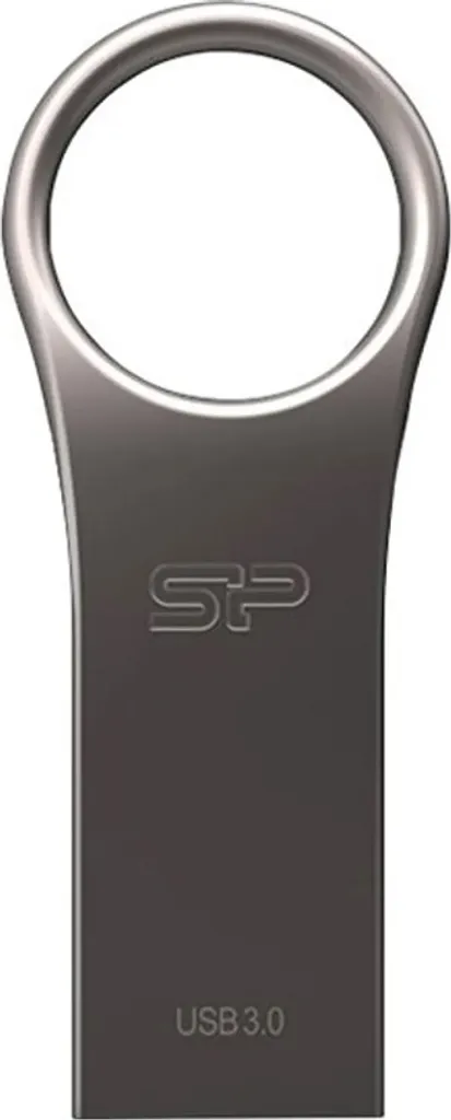 Clé USB 3.0 de 128 Go Silicon Power J80 Argentée en métal haute vitesse