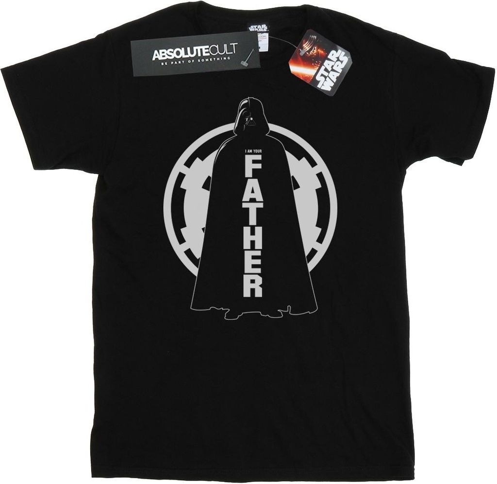 Star Wars - "Imperial Father" T-Shirt für Herren BI46121 (XL) (Schwarz)