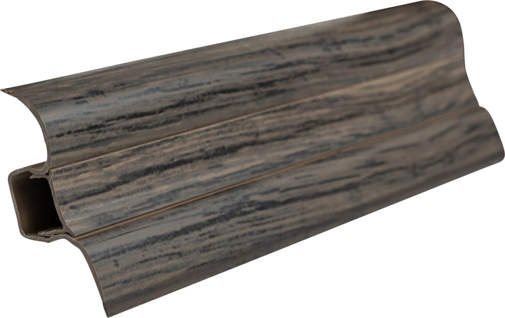 SN Deco - Sockelleiste PVC 53.22 Wenge (10 Meter / 5 Leisten)