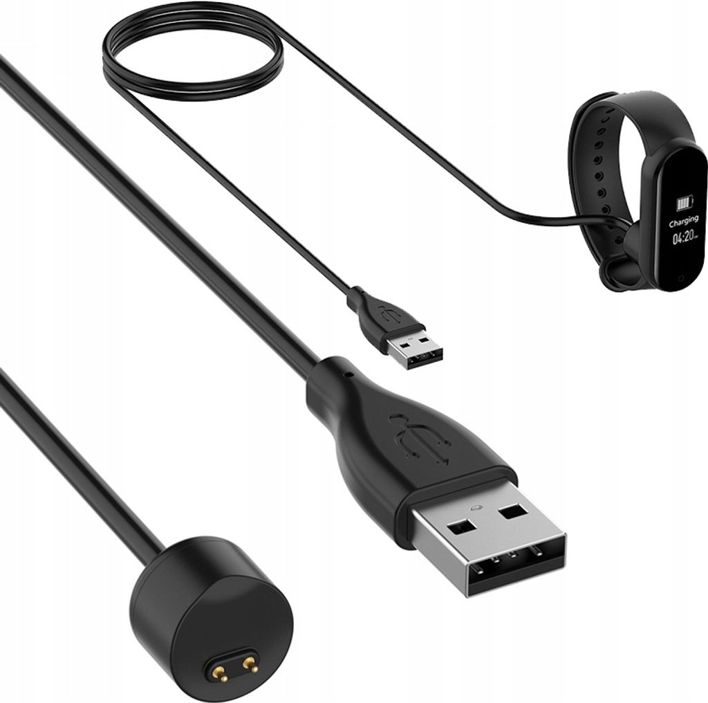 ŁADOWARKA KABEL do XIAOMI MI BAND 5/6 - 100cm Zdjęcie produktu 