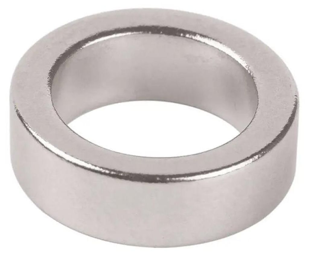 fix-o-moll Neodym Magnete Ringe 12mm silber Produktbild 