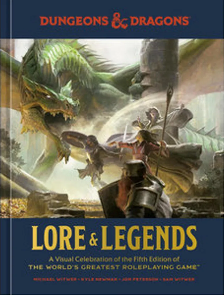 Livre de Collection Dungeons & Dragons Lore & Legends pour les Fans