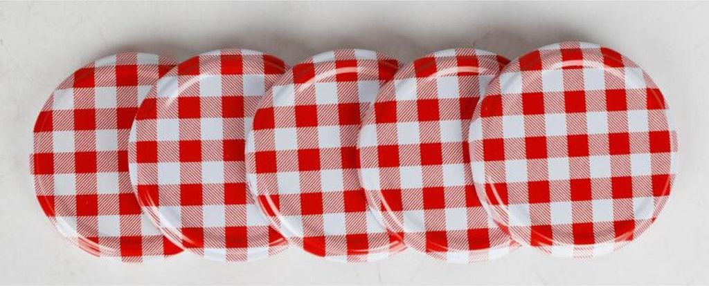 8x 5er Set Schraubdeckel Ersatz Set 66mm 6,6cm 40 Stück