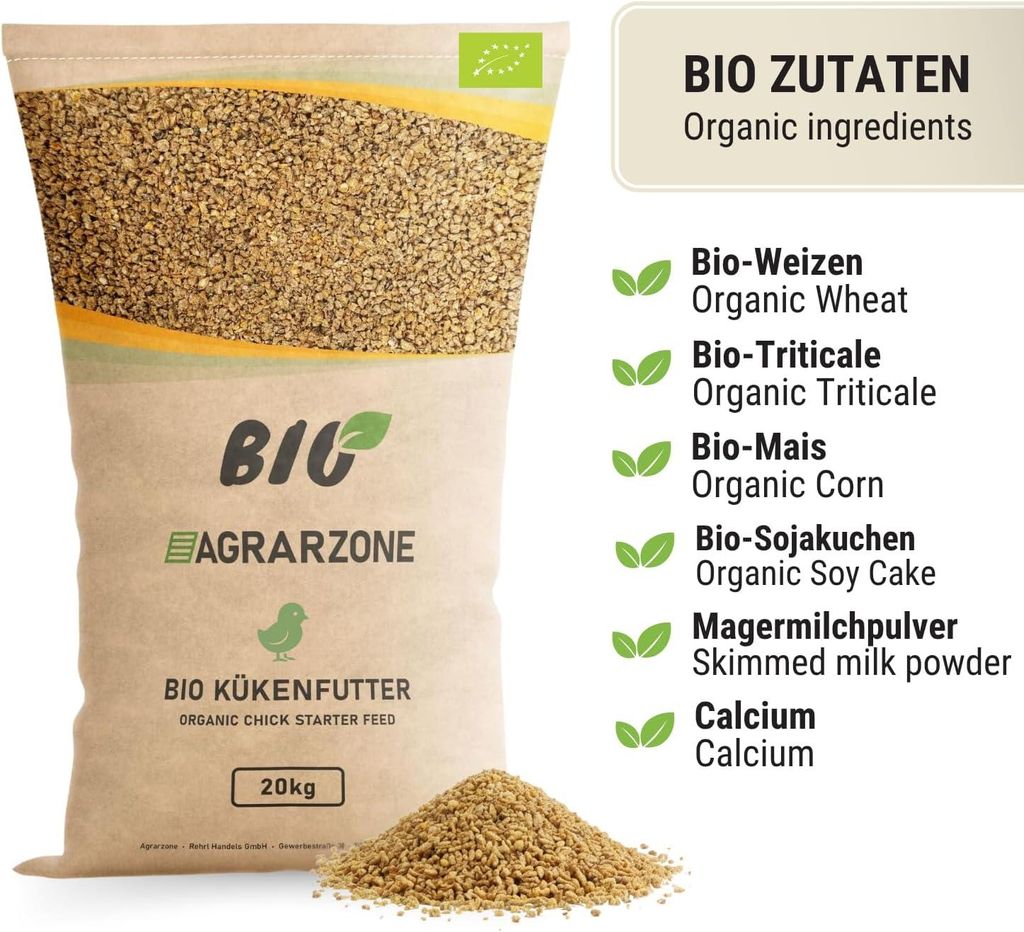 Geflügelfutter ohne Gentechnik & in Bio-Qualität