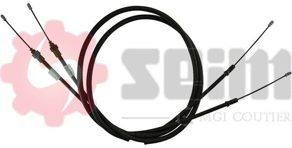 SEIM Handbremsseil Seilzug Feststellbremse passend für PEUGEOT 206 Schrägheck (2A/C) Hinten 804251