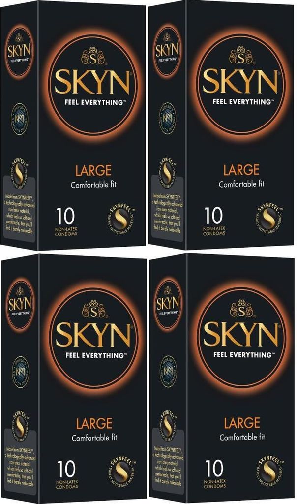 40 Stück SKYN Large Große Latexfreie Kondome für Männer Produktbild 