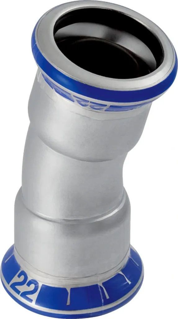 Curva Inox Geberit Mapress 15° d42 - L'Originale per Professionisti