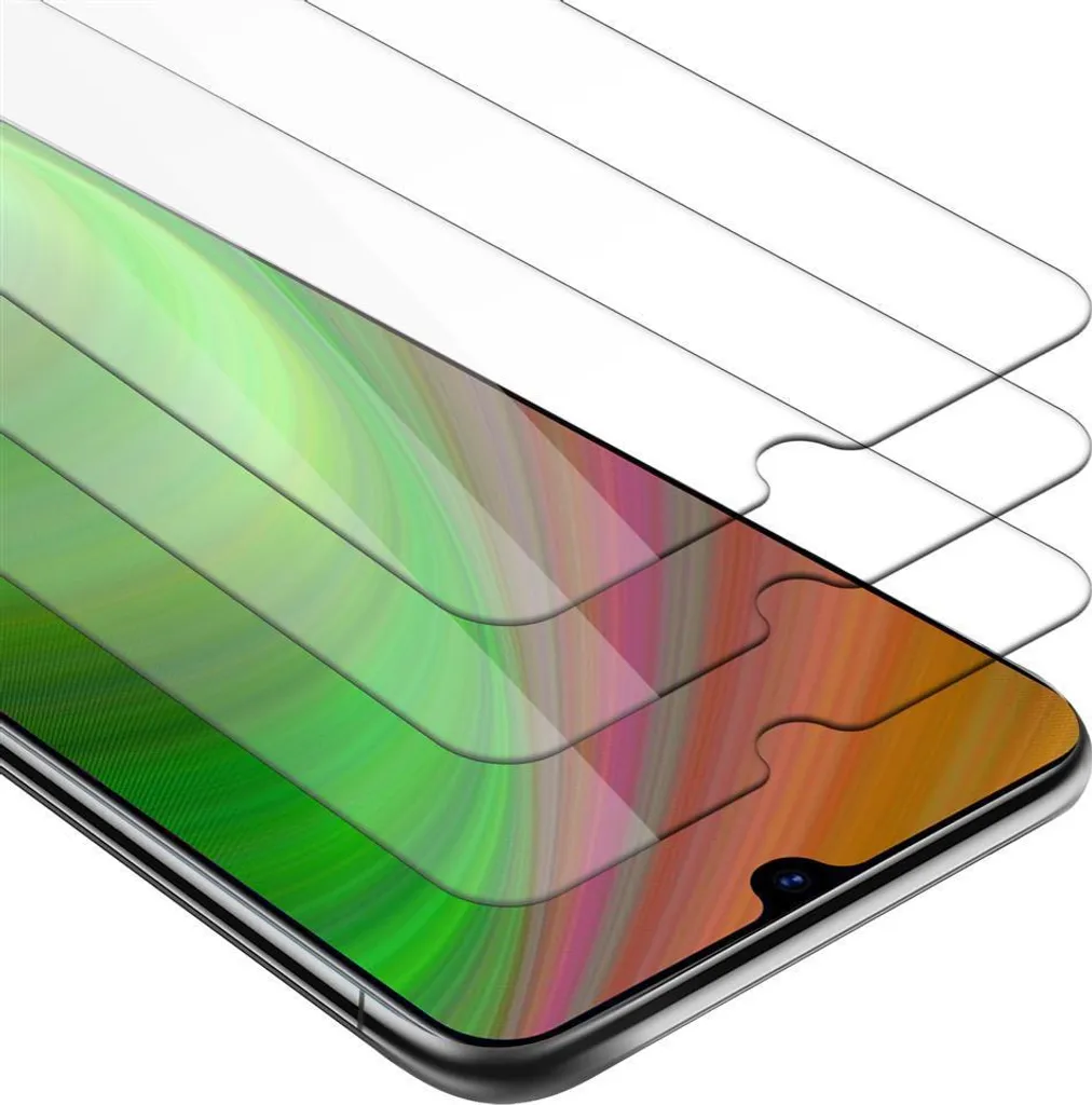 Protezione Schermo Samsung A70 Cadorabo 3x Vetro Temperato 9H