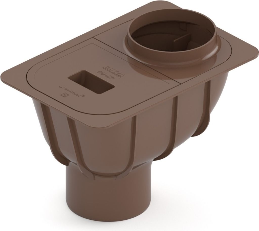BRYZA Geiger Ø 110 mm, Hnědá RAL 8017 Obrázek produktu 