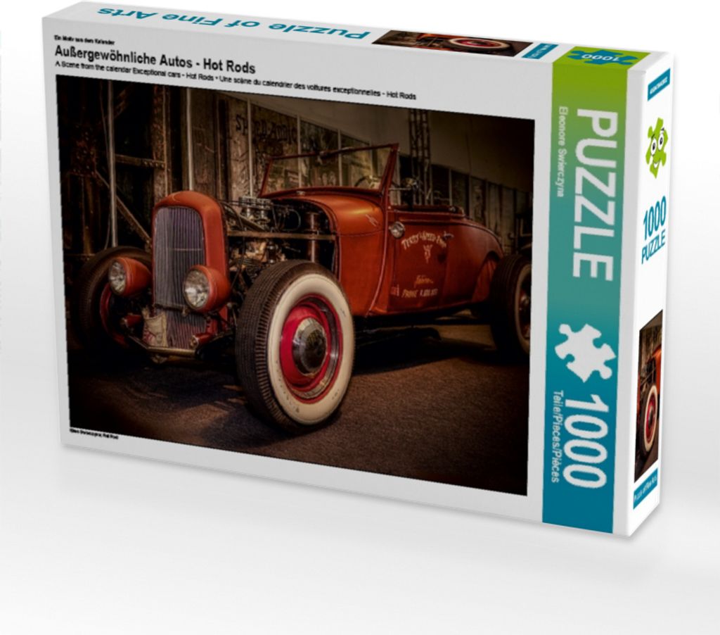 Calvendo Ein Motiv aus dem Kalender Außergewöhnliche Autos - Hot Rods 1000 Teile Puzzle quer 640x480mm, Swierczyna Eleonore; 7427038
