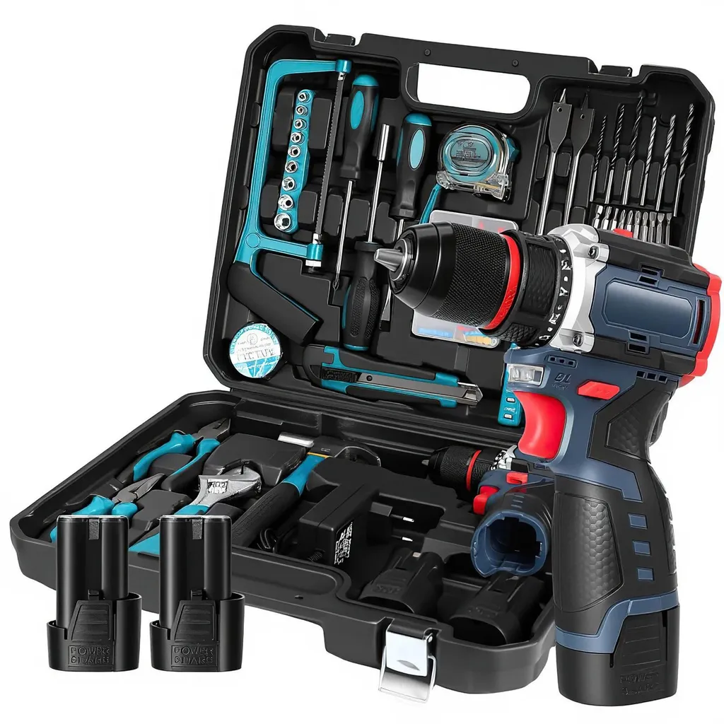 Perceuse-visseuse 18V idéale pour travaux et rénovation - Pack Complet