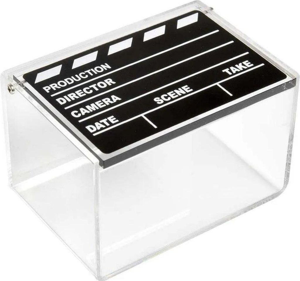 Polaroid Film-klappe Fotoaufbewahrungsbox Durchsichtig Durchsichtig One Size
