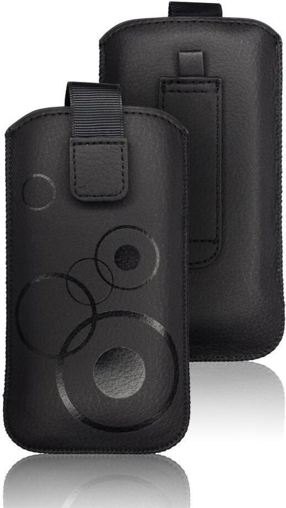 Deko Hülle iPhone X/Xs schwarz/schwarz iPhone 11 Pro/Samsung A40/Samsung S10e Schutzhülle