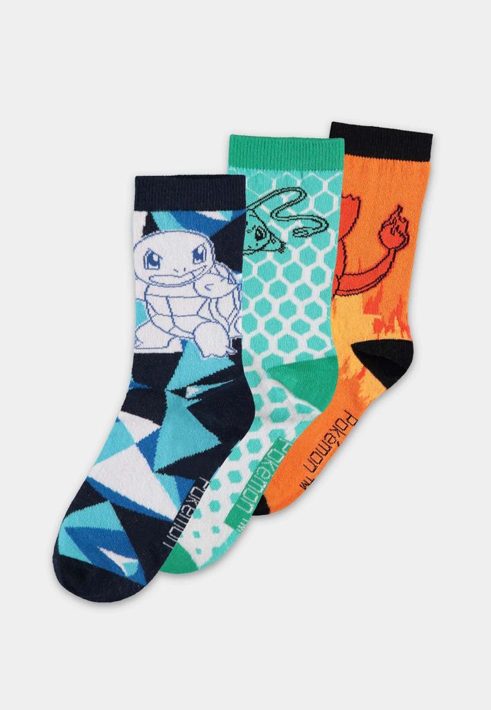 Difuzed Pokemon Crew Socken  EU 43-46  EU 43-46 Produktbild 