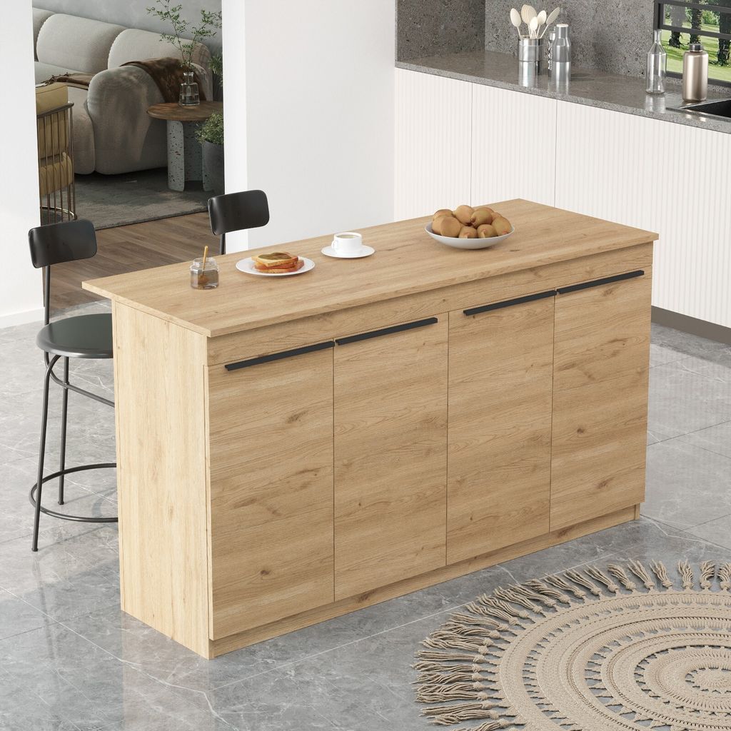 Skye Decor, OR1-S, Küchentisch, Eiche, 100 % Produktbild 